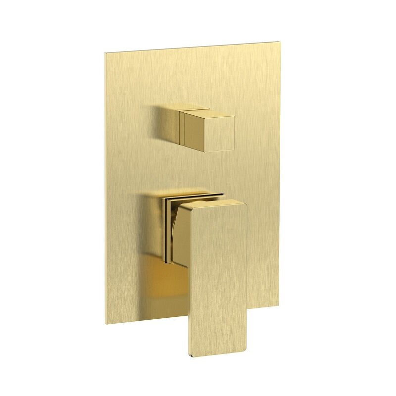 Изображение товара Смеситель для ванны и душа Aquame Savona AQM8808BG с внутренней частью и цветом золото шлифованное