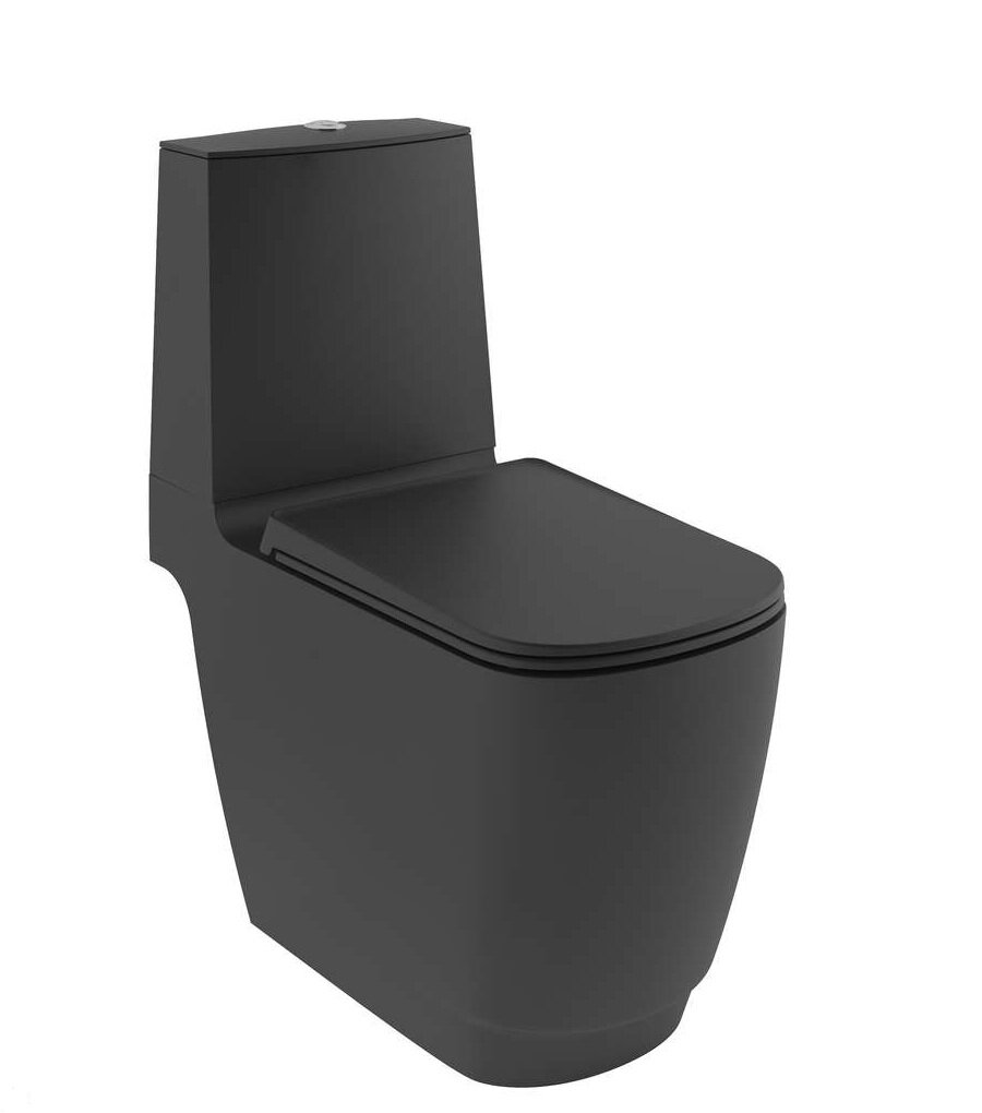 Изображение товара Унитаз-компакт Kludi Resa S с безободковым дизайном и микролифтом Изображение товара Унитаз-компакт Kludi Resa S с безободковым дизайном и микролифтом