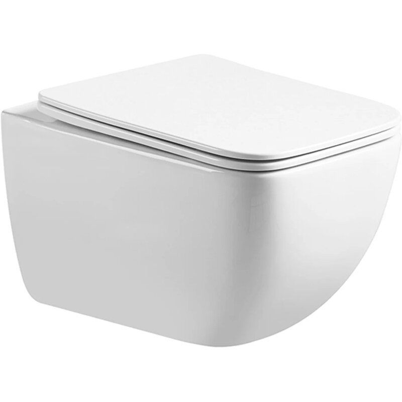 Изображение товара Подвесной унитаз Oliveeka OL-1216 безободковый с торнадо и микролифтом Польша