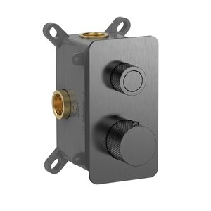 Изображение товара Смеситель для ванны душа Aquame AQM8810GM термостатический встроенный