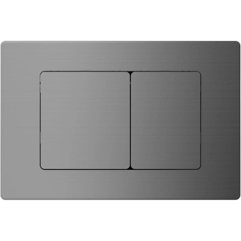 Изображение товара Клавиша для унитаза Oliveeka OL-E12-BGM механическая матовый оружейный металл Польша