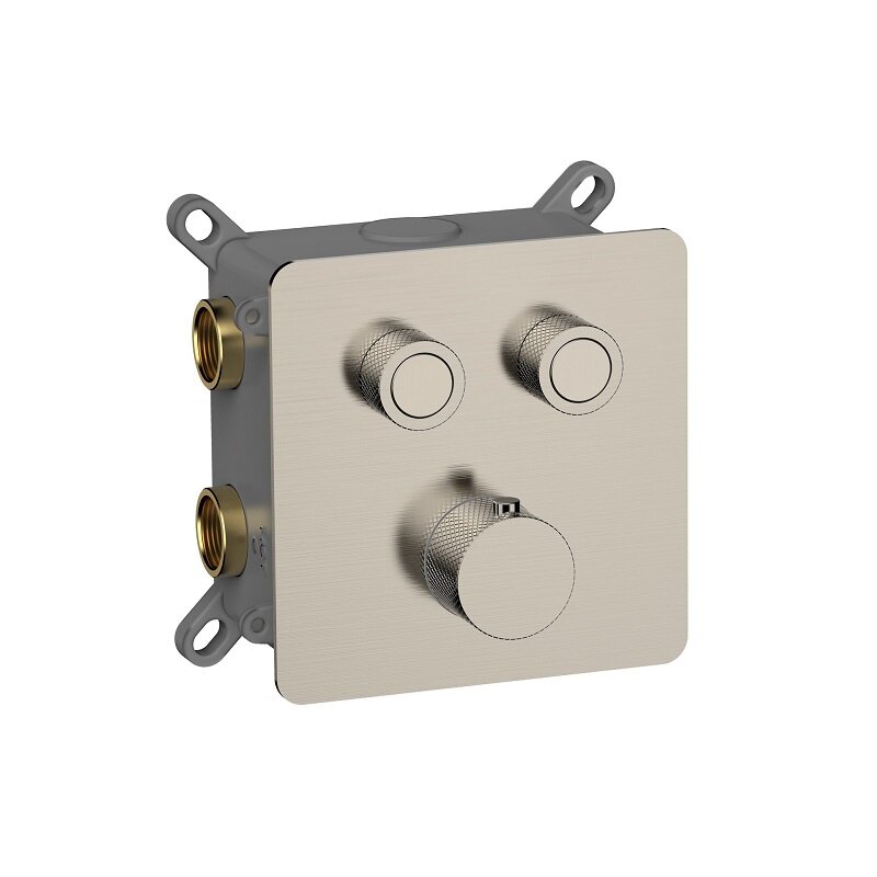 Изображение товара Смеситель для ванны душа Aquame AQM8811BN термостатический никель