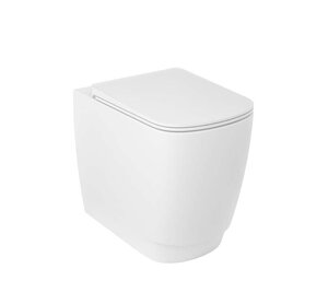 Изображение товара Унитаз приставной Kludi Resa S 27WCB0353 безободковый белый матовый