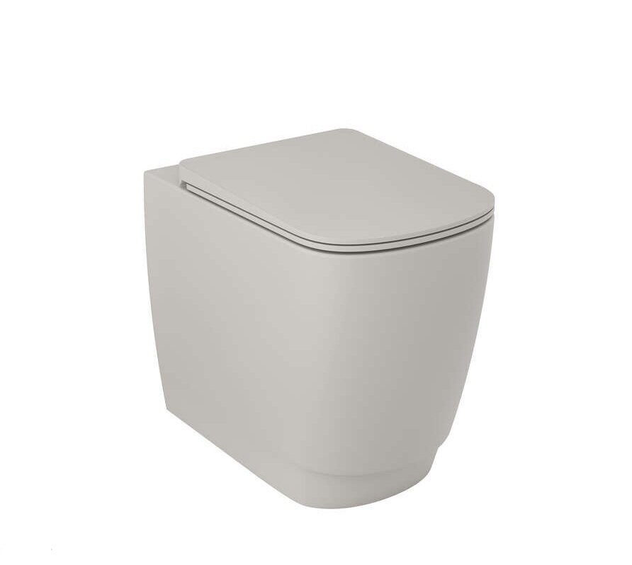 Изображение товара Унитаз приставной Kludi Resa S 27WCB03O2 безободковый с смывом торнадо