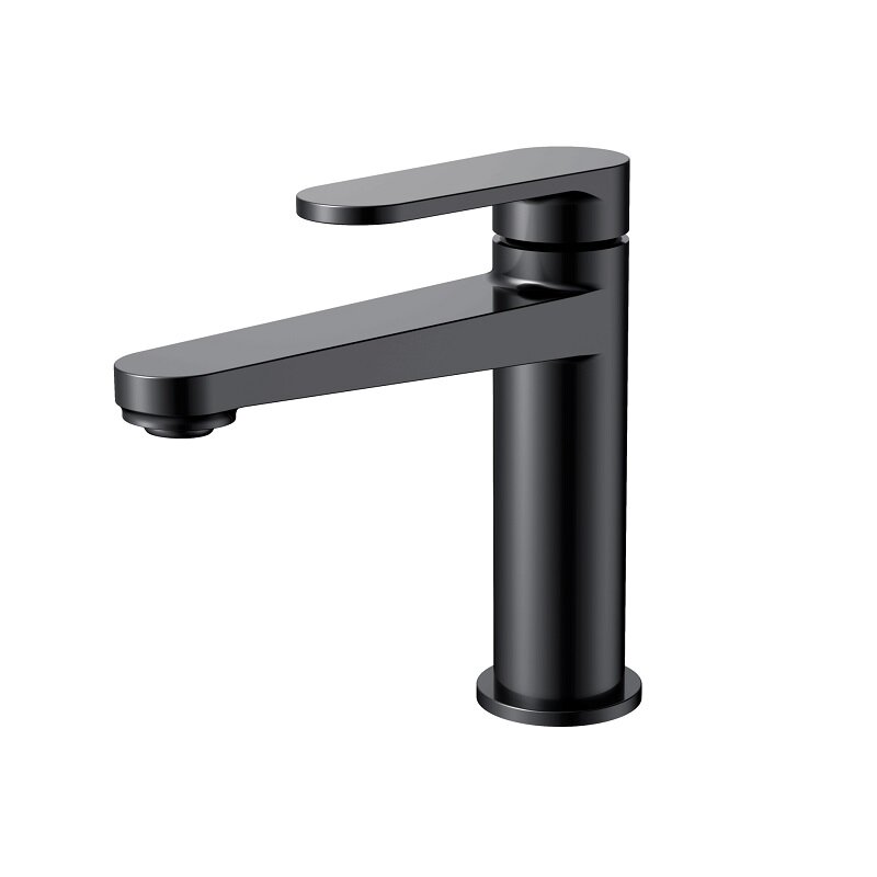 Изображение товара Смеситель для раковины Aquame Novara AQM6910MB черный матовый однорычажный