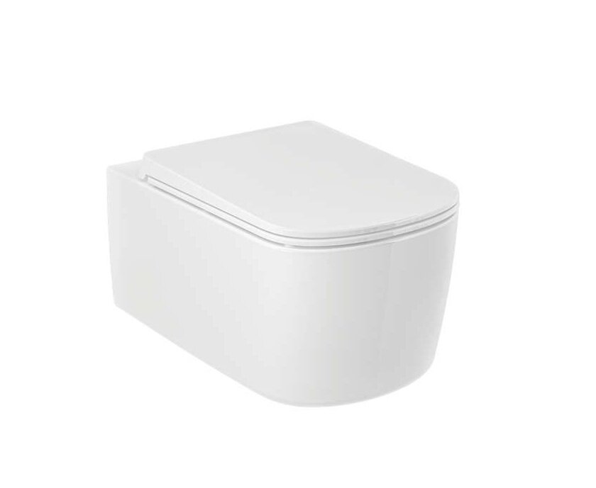 Изображение товара Унитаз подвесной Kludi Resa S 27WCW0143 безободковый белый