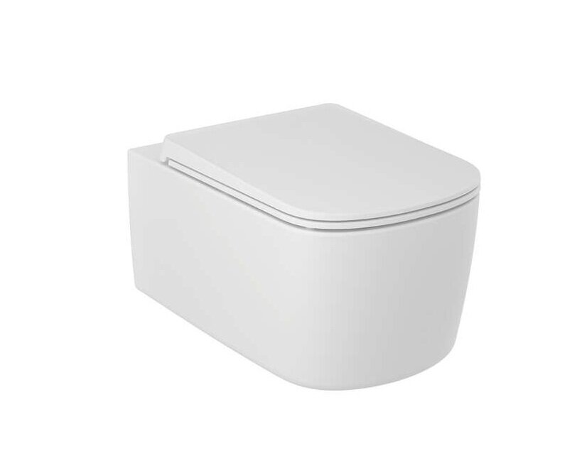 Изображение товара Унитаз подвесной Kludi Resa S 27WCW0153 безободковый белый матовый