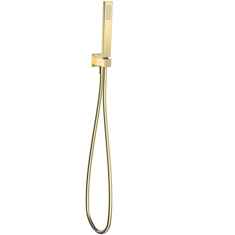 Изображение товара Душевой гарнитур Aquame Savona AQM8712BG с лейкой золото шлифованное