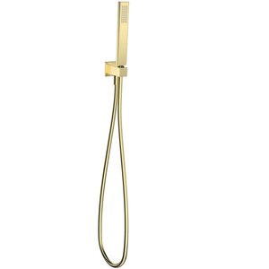 Изображение товара Душевой гарнитур Aquame Savona AQM8712BG, лейка 1 режим, цвет золото шлифованное