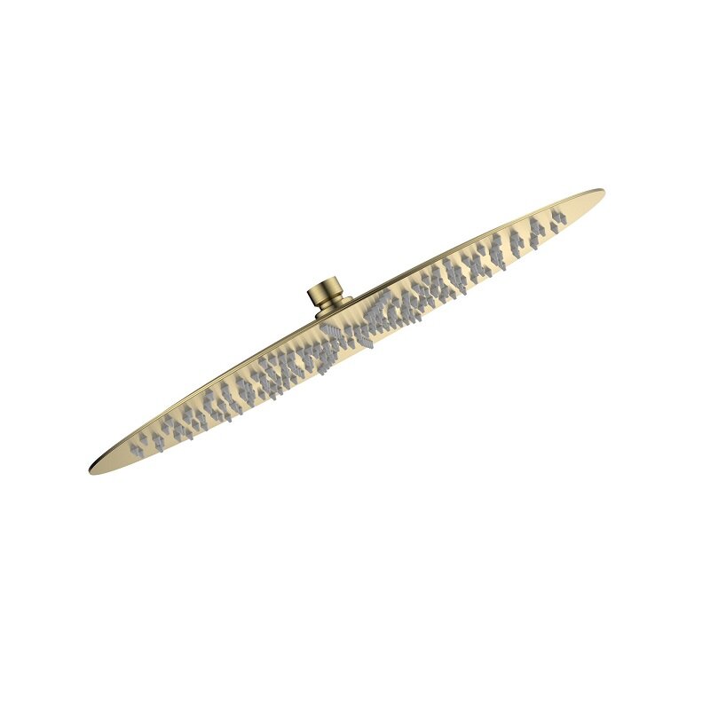 Изображение товара Верхний душ Aquame AQM8606BG 40 см золото шлифованное Италия