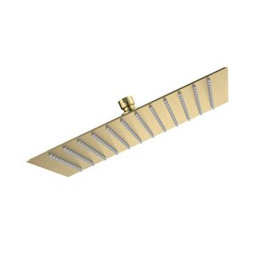 Изображение товара Верхний душ Aquame AQM8607BG 30 см золото шлифованное на потолок