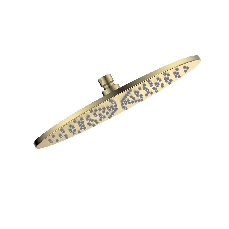 Изображение товара Верхний душ Aquame AQM8609BG золото шлифованное 30 см с поворотным шарниром