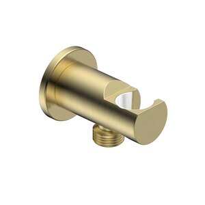 Изображение товара Шланговое подсоединение с держателем Aquame Siena AQM8714BG, цвет золото брашированное