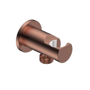 Изображение товара Шланговое подсоединение с держателем Aquame Siena AQM8714BC, цвет медь брашированная