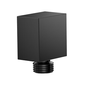 Изображение товара Шланговое подключение Aquame Savona AQM8713MB, черный матовый настенный монтаж