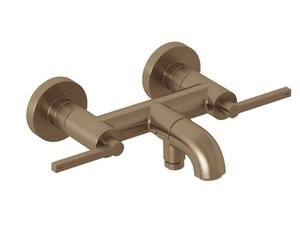 Изображение товара Смеситель Kludi Nova Fonte Puristic 20540N115, для ванны и душа, бронза брашированная