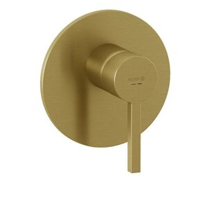 Изображение товара Смеситель Kludi Nova Fonte Puristic 20755N015, для душа, золото брашированное