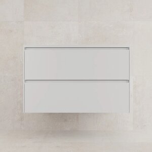 Изображение товара Тумба под раковину Style Line Лима ЛС-00002464, 90 см, подвесная, цвет белый матовый