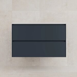 Изображение товара Тумба под раковину Style Line Лима 90 см графит напольная подвесная