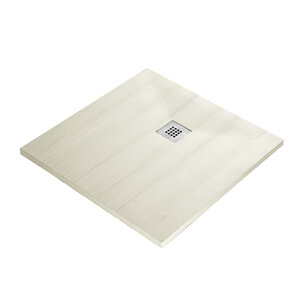 Изображение товара Душевой поддон WasserKRAFT Aller 10T03, 90 х 90 см, квадратный, искусственный камень, цвет слоновая кость матовая