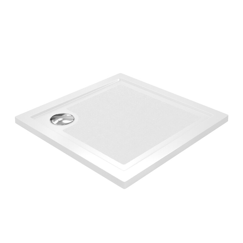 Изображение товара Душевой поддон WasserKRAFT Salm 27T03 90x90 см квадратный пластиковый с низким бортиком