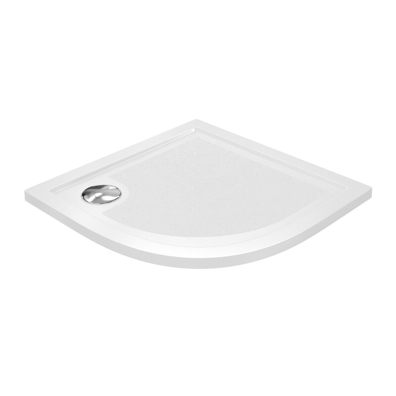 Изображение товара Душевой поддон WasserKRAFT Salm 27T01 90x90 см четверть круга пластик белый