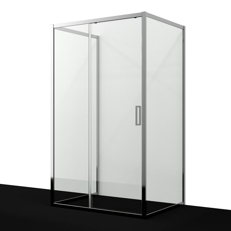 Изображение товара Душевой уголок WasserKRAFT Main 41S21 120x90 см прозрачное стекло серый профиль Изображение товара Душевой уголок WasserKRAFT Main 41S21 120x90 см прозрачное стекло серый профиль