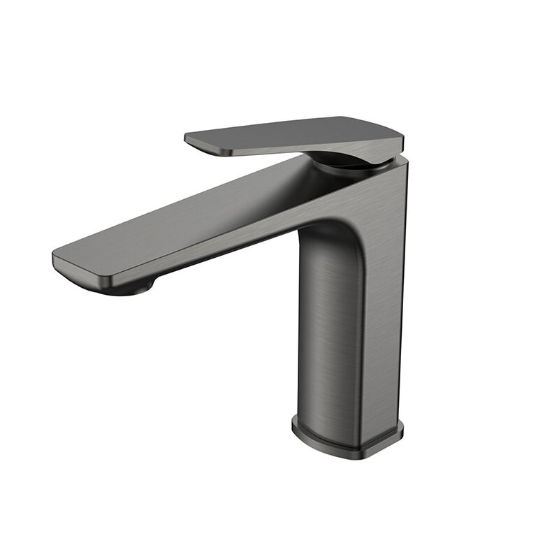 Изображение товара Смеситель для раковины Vincea Puro VBF-5P01GM вороненая сталь Италия