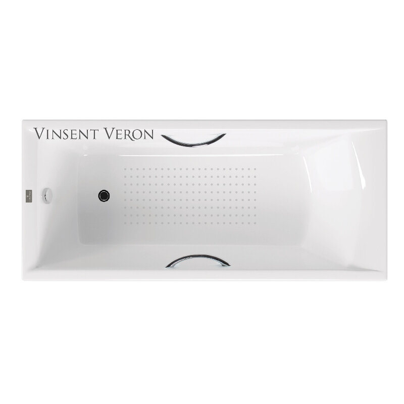 Изображение товара Чугунная ванна Vinsent Veron Devon 180x75 с антискользящим покрытием Изображение товара Чугунная ванна Vinsent Veron Devon 180x75 с антискользящим покрытием
