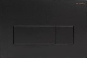 Изображение товара Клавиша смыва Deante Slim, CST_N51P, механическая, черная матовая