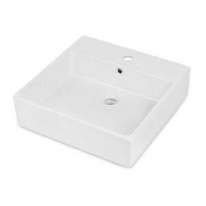 Изображение товара Раковина Deante Temisto CDT_6U5S, 50 см, накладная, керамика, цвет белый