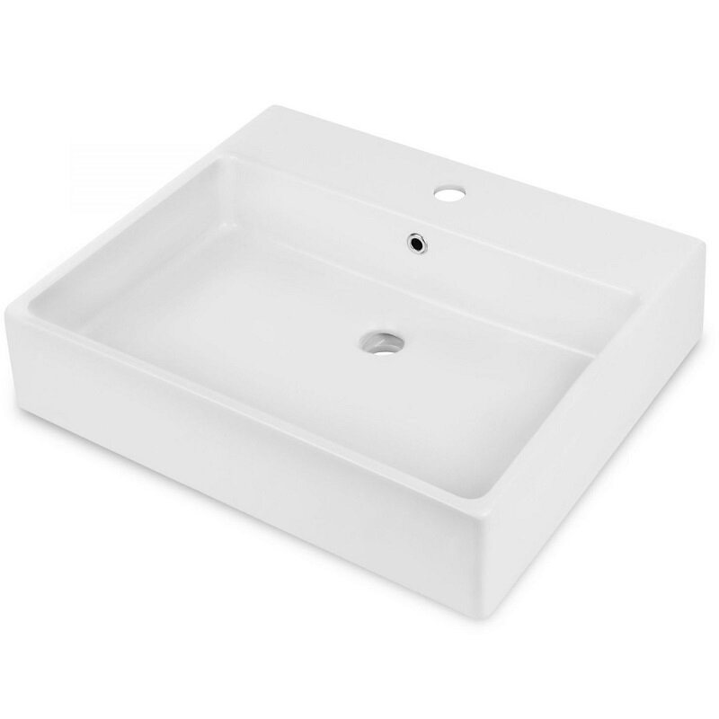 Изображение товара Раковина Deante Temisto CDT_6U6S 60 см накладная керамическая белая