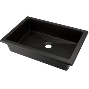 Изображение товара Раковина Deante Correo CQR_NU5U, 50 см, искусственный камень, цвет черный матовый