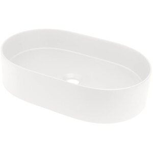 Изображение товара Раковина Deante Silia CQS_AU6S 55 см овальная искусственный камень алебастр накладная