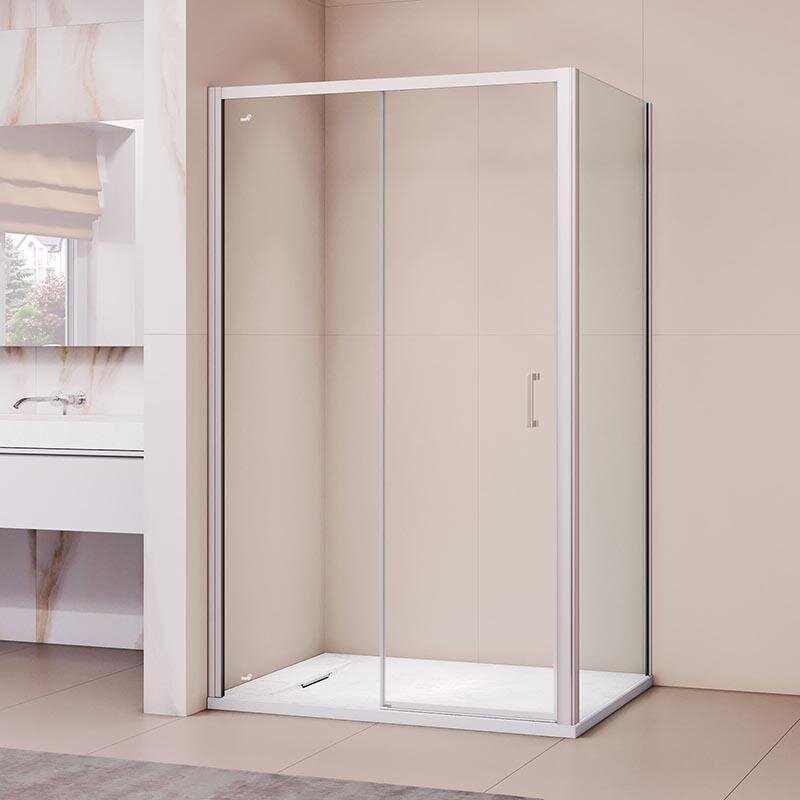 Изображение товара Душевой уголок RGW PA-177 120x70 см с прозрачным стеклом и хромированным профилем