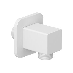 Изображение товара Шланговое подключение Kludi A-QA 6554853-00 белый матовый Германия монтаж на стену