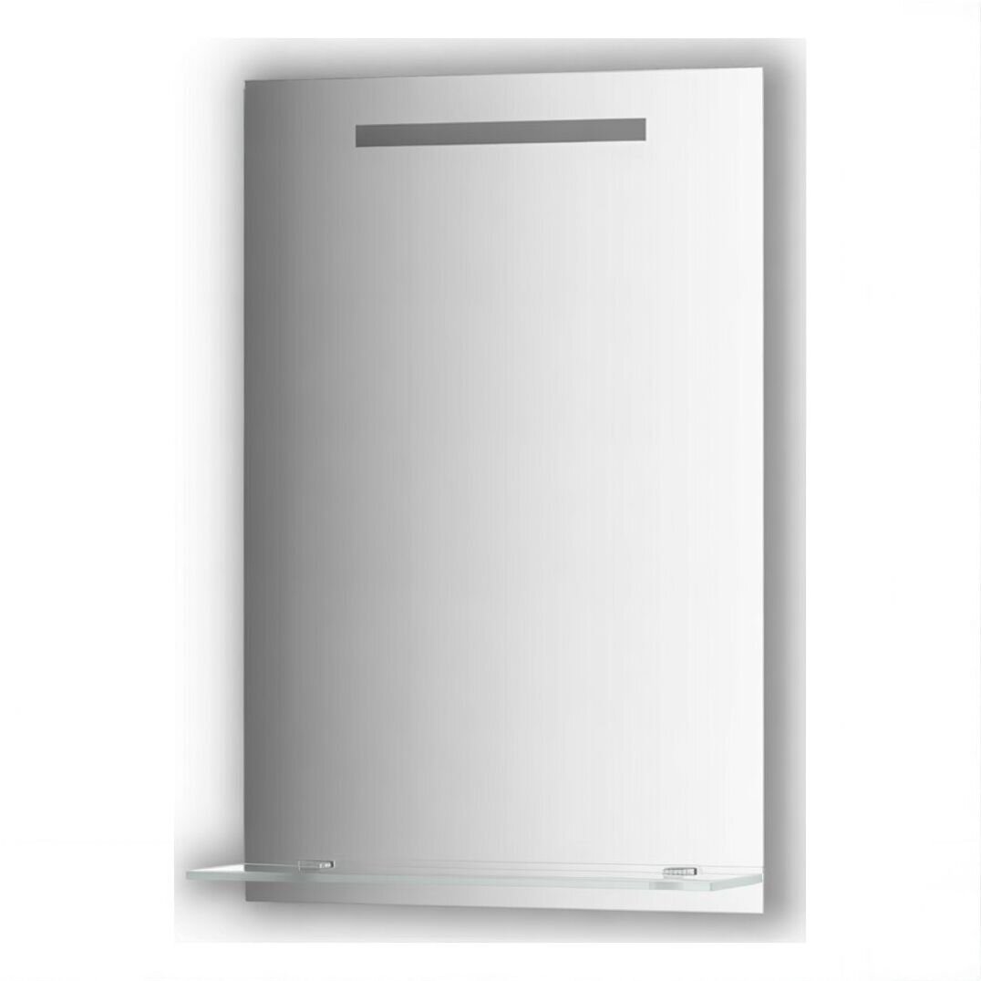 Изображение товара Зеркало Evoform Ledline-S BY 2152 50x75 см с полочкой и LED-светильником