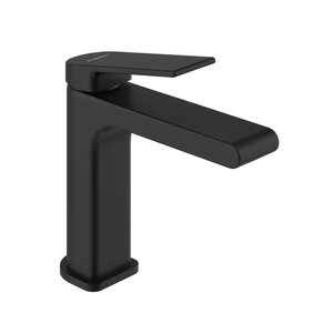 Изображение товара Смеситель для раковины Stworki Ольборг S20010BK черный матовый с PVD покрытием