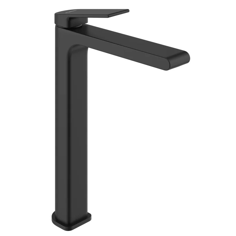 Изображение товара Смеситель для раковины Stworki Ольборг S20020BK черный матовый PVD