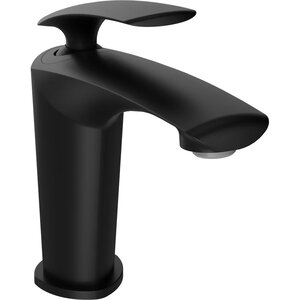 Изображение товара Смеситель для раковины Stworki Гётеборг S03010BK черный матовый однорычажный