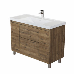 Изображение товара Тумба под раковину Aquanet Nova Lite 2.0 00346349, 110 см, напольная, цвет дуб рустикальный