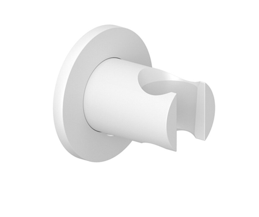 Изображение товара Держатель лейки настенный Kludi A-QA 6555753-00 белый матовый, фиксированный