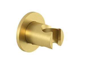 Изображение товара Держатель лейки Kludi A-QA 65557N0-00, настенный, золото брашированное