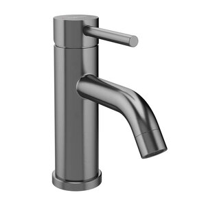 Изображение товара Смеситель для раковины Stworki Киркенес S45010GB, PVD воронёная сталь