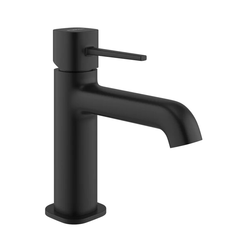 Изображение товара Смеситель для раковины Stworki Эстерсунд S31010BK PVD черный матовый