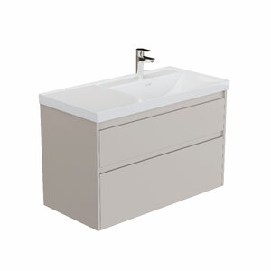 Изображение товара Тумба под раковину Aquanet Nova Lite 2.0 00346325/00346324, 90 см, напольная/подвесная, левая/правая, цвет бежевый