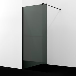 Изображение товара Душевая стенка WasserKRAFT Rur 30W44MB-TG 100 см без дверей стекло тонированное