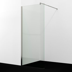 Изображение товара Душевая стенка WasserKRAFT Rur 30W44BN, 100 см, со свободным входом, стекло прозрачное, профиль никель
