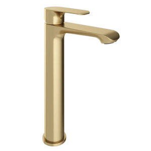 Изображение товара Смеситель для раковины Stworki Копенгаген S42020GM матовое золото PVD