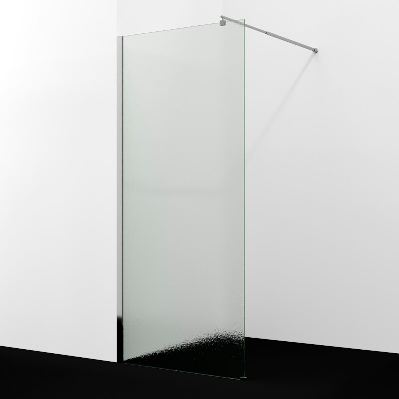 Изображение товара Душевая стенка WasserKRAFT Rur 30W46-TXG 110 см без дверей стекло текстурное